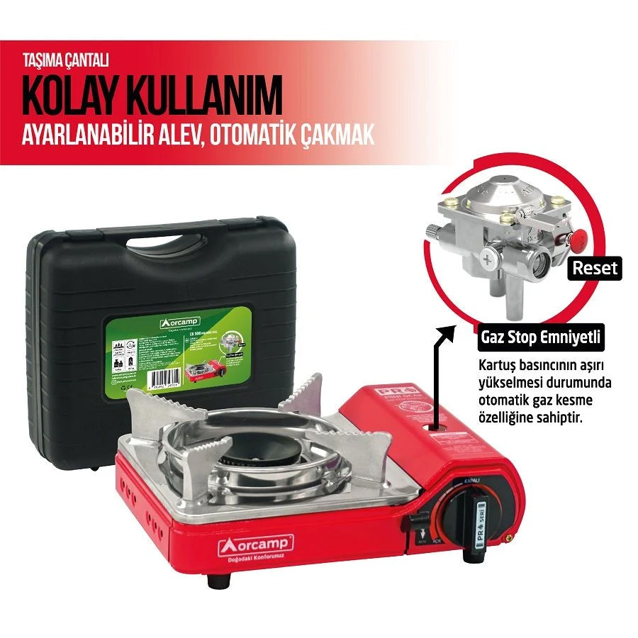 Tekli Portatif Mini Ocak-CK-506