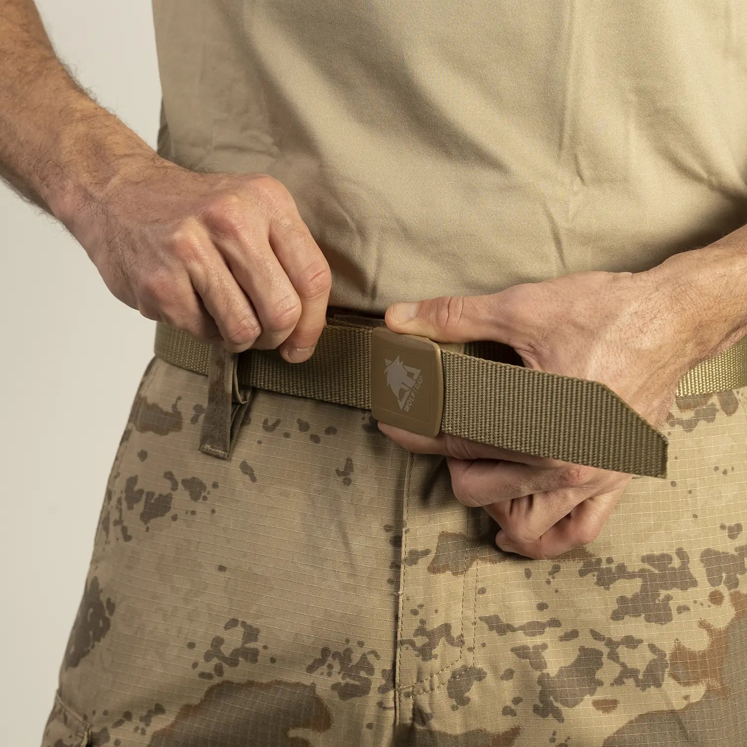 Wolftrap Tactical Ayarlanabilir Bej Taktik Kemer