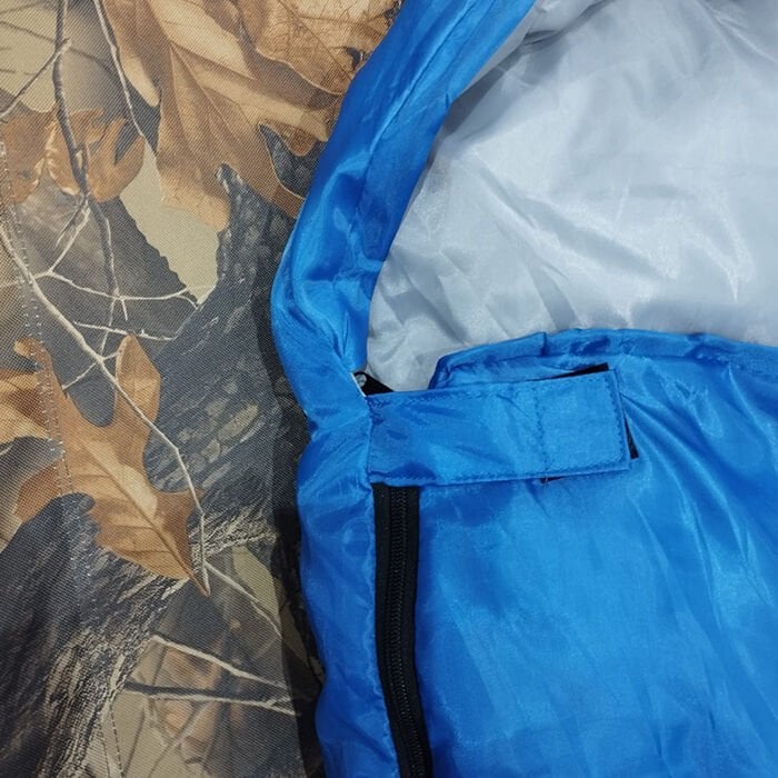 DFT Düz Başlık 190+30cmx75  -5/-10° C Uyku Tulumu - Mavi