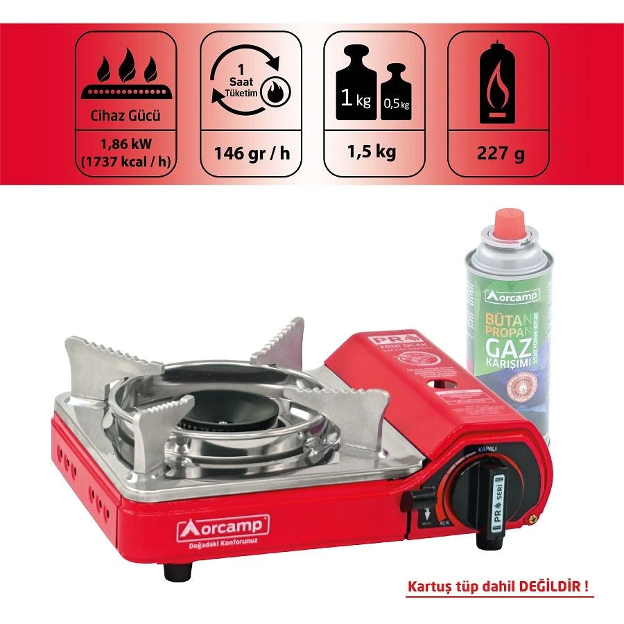 Tekli Portatif Mini Ocak-CK-506