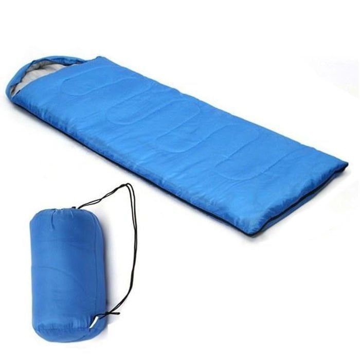 DFT Düz Başlık 190+30cmx75  -5/-10° C Uyku Tulumu - Mavi