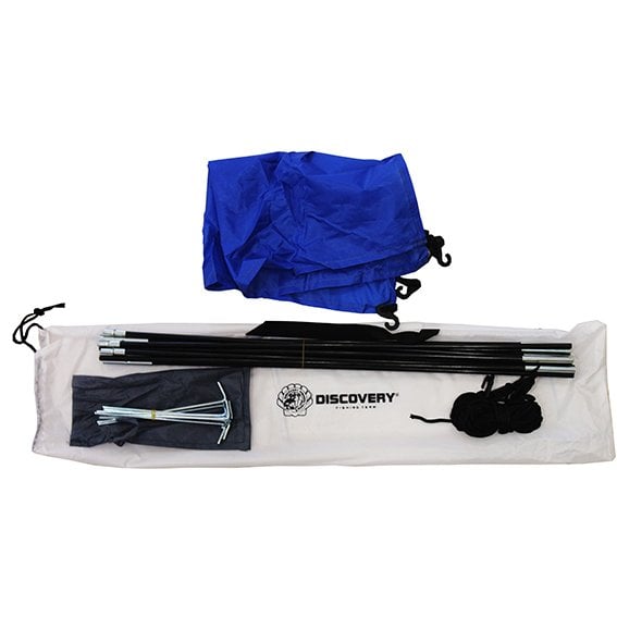 DFT Discovery Fishing Team 2 Kişilik Tek Kat Beyaz-Mavi Çadır