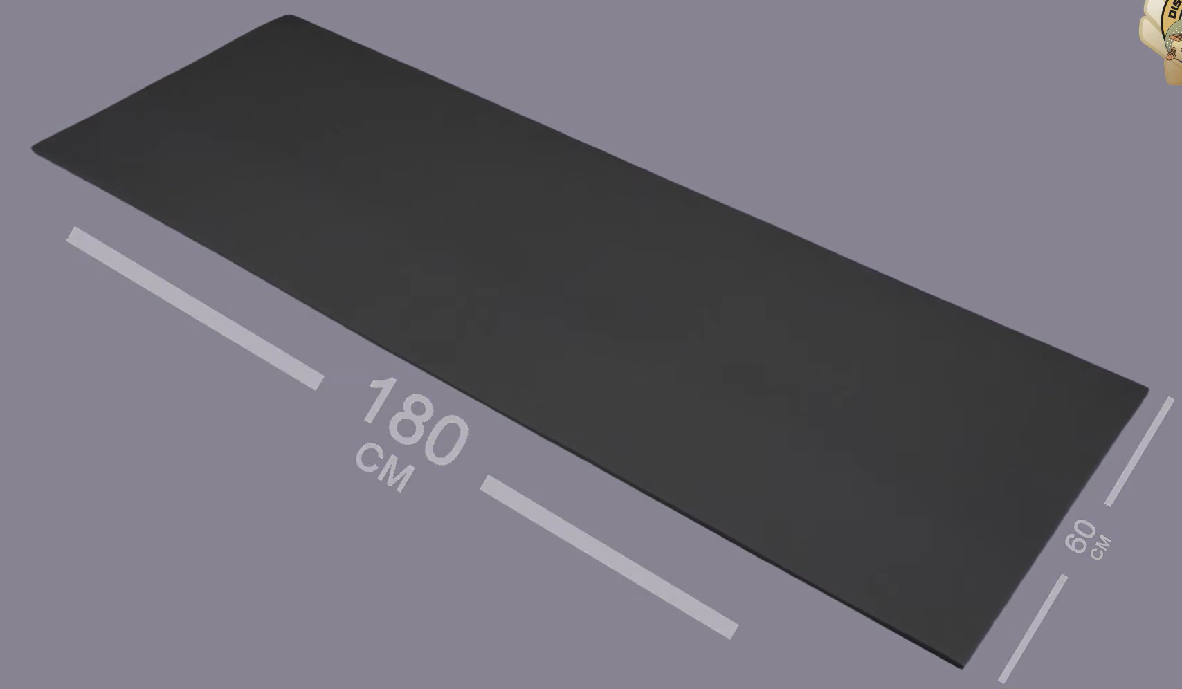DFT Kamp Matı Xpe 1X60X180 cm Füme
