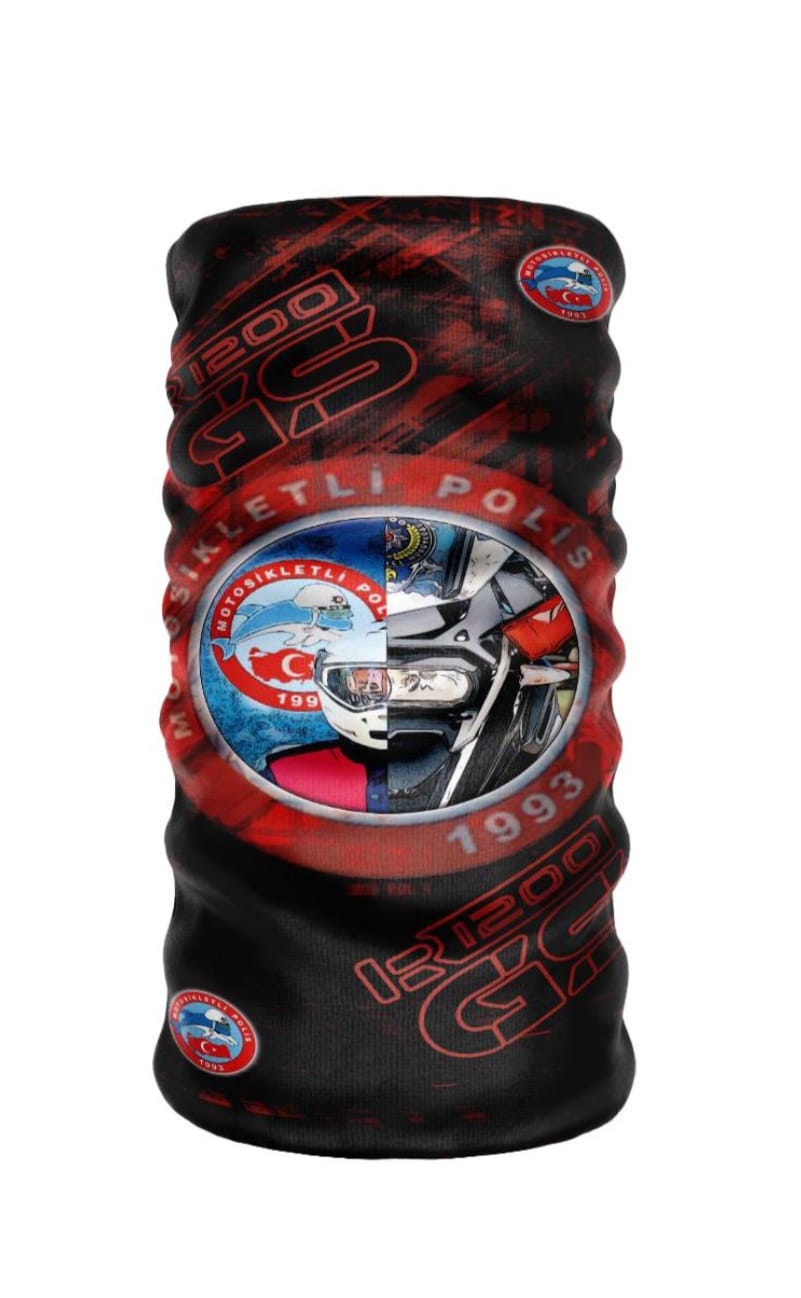 Gs 1200 Motosikletli Polis Logolu Buff