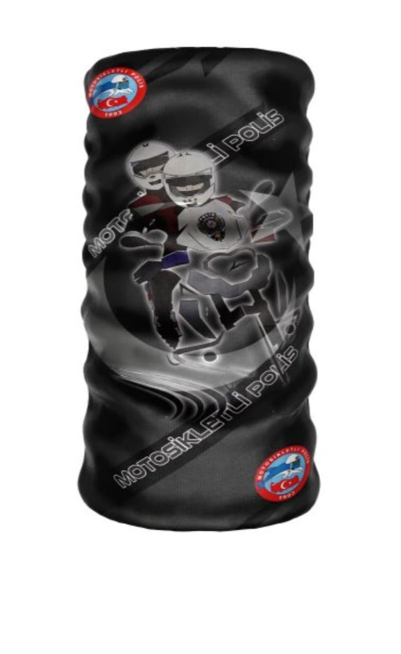 Siyah Motosikletli Polis Buff