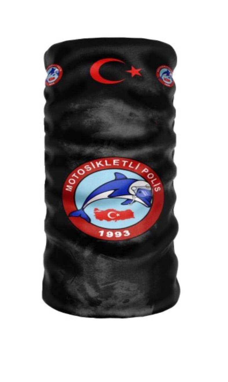 Yunus Polis Ay Yıldızlı Buff Boyunluk Bandana