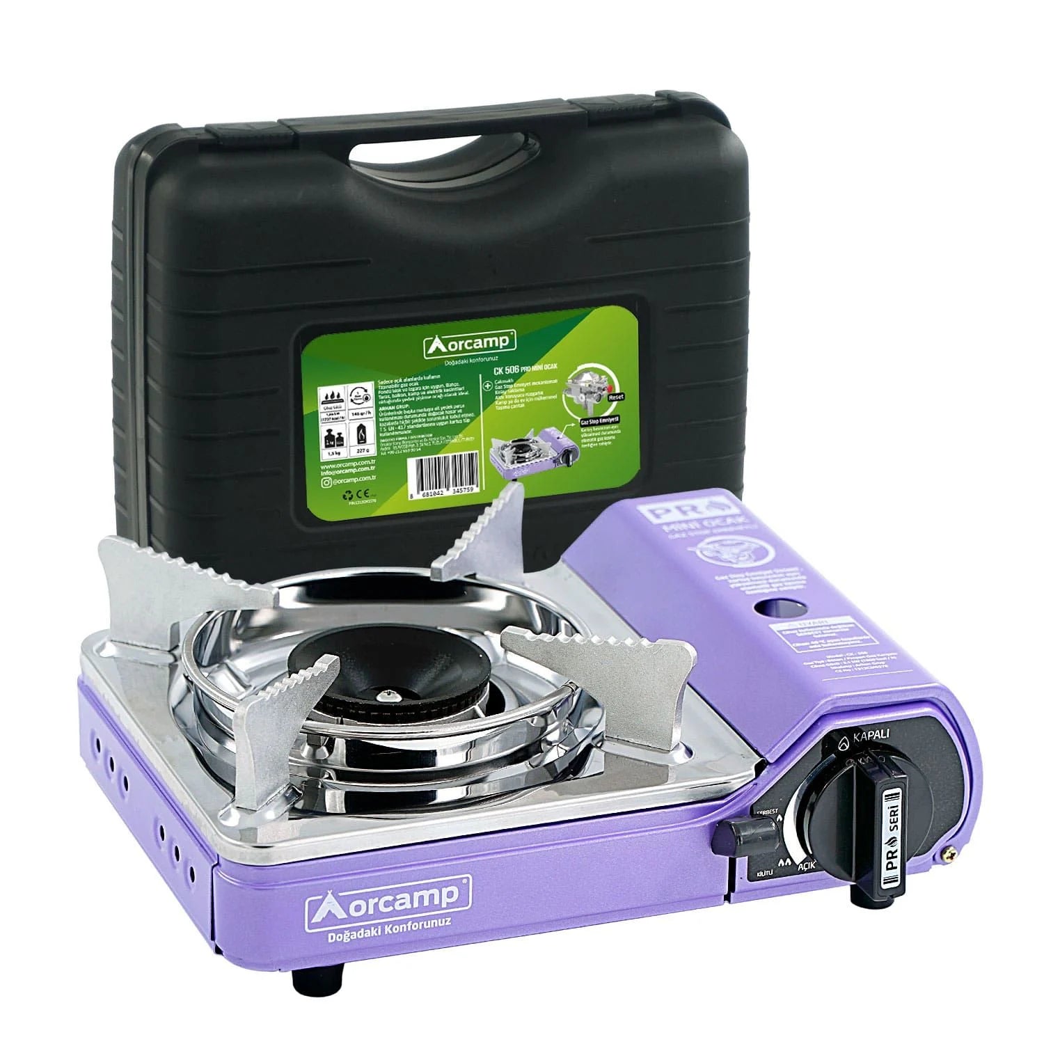 Tekli Portatif Mini Ocak-CK-506
