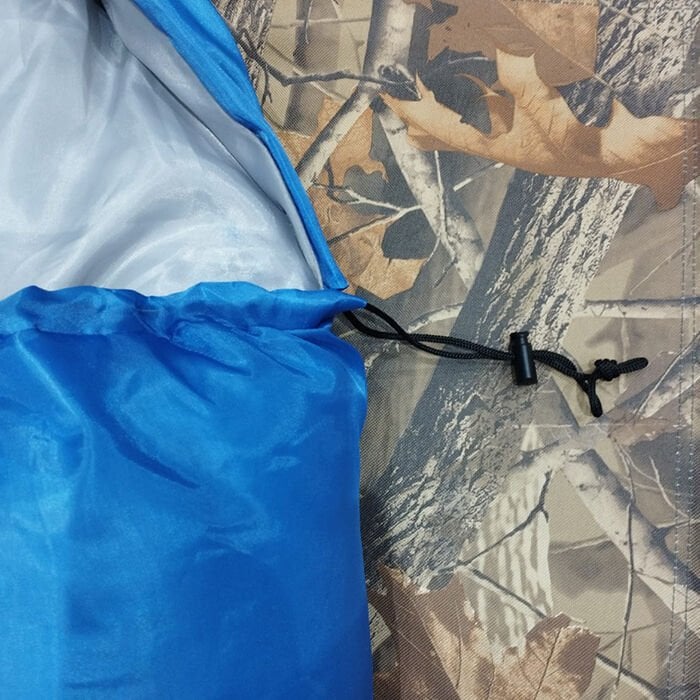 DFT Düz Başlık 190+30cmx75  -5/-10° C Uyku Tulumu - Mavi