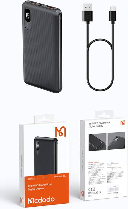 MCDODO 10.000 mah POWERBANK