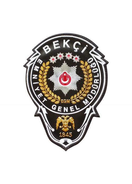 Bekçi 3 Boyutlu Göğüs Arması